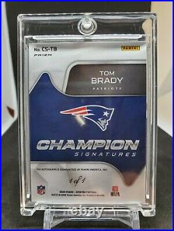 Tom Brady 2020 Spectra SB LIII 53 Champion Signatures Auto Patriots True #1/1