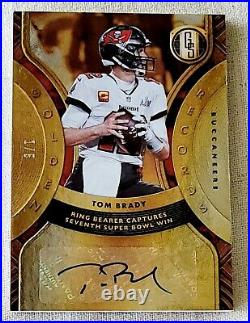 Tom Brady 2021 Gold Standard Auto #1/5! The Goat And One Of A Kind! Ring Bearer