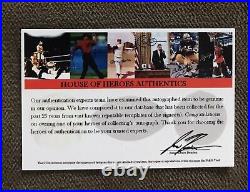 Tom Brady Auto! 2000 Rookie Gold COA MINT! Early Brady Signing