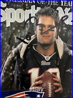 Tom Brady AutographedSportsman Of The Yearin Person Autograph