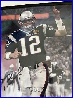 Tom Brady Autographed 11x14 Photo New England Patriots Super Bowl XXXVIII COA
