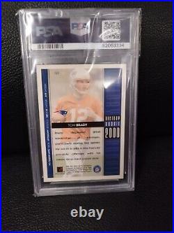 Tom Brady Autographed 2000 Victory Rookie Card Patriots 12 PSA/DNA #82063334