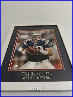 Tom Brady Autographed 8x10 Photo Framed And Authentic COA