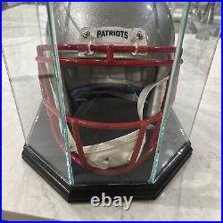 Tom Brady Autographed Authentic Full Size Patriots Helmet Fanatics Coa
