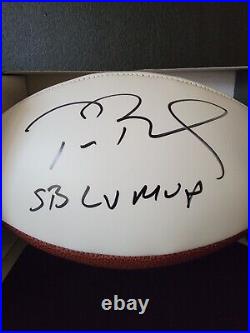 Tom Brady Autographed Authenticated Football