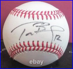 Tom Brady Autographed Baseball Awesome High Quality Replica