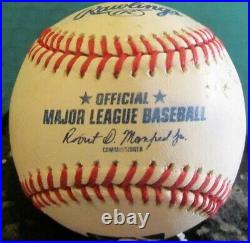 Tom Brady Autographed Baseball Awesome High Quality Replica