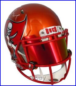 Tom Brady Autographed Buccaneers Flash Speed Authentic Helmet with Visor Fanatics