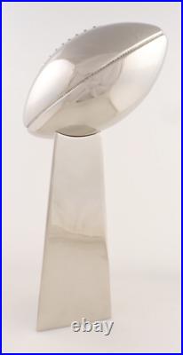 Tom Brady Autographed Buccaneers Painted Lombardi Trophy Beckett LE 12