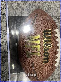Tom Brady Autographed Football. ASM COA. Patriots/Buccaneers