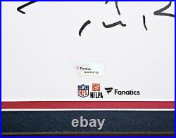 Tom Brady Autographed Framed 16x20 Photo Patriots 6x Super Bowl Champ Fanatics
