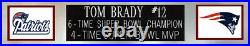 Tom Brady Autographed & Framed Blue Patriots Jersey Auto Fanatics COA