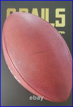 Tom Brady Autographed Game Used Super Bowl XXXVI Football! PSA/DNA N. E. Vs. STL
