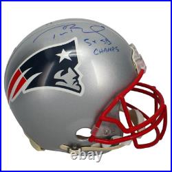 Tom Brady Autographed/Inscribed 5x SB CHAMPS New England Patriots Proline Auth