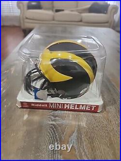 Tom Brady Autographed Mini Helmet With COA