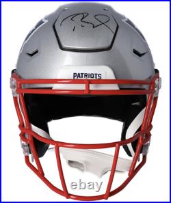 Tom Brady Autographed New England Patriots Authentic Speed Flex Helmet Fanatics