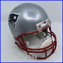 Tom Brady Autographed New England Patriots NFL Full Size Replica Helmet with COA