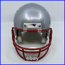 Tom Brady Autographed New England Patriots NFL Full Size Replica Helmet with COA