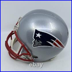 Tom Brady Autographed New England Patriots NFL Full Size Replica Helmet with COA