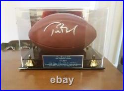 Tom Brady Autographed Official NFL Duke Football TRISTAR