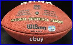 Tom Brady Autographed Official NFL Football TriStar & Fanatics NE Patriots