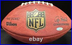 Tom Brady Autographed Official NFL Football TriStar & Fanatics NE Patriots