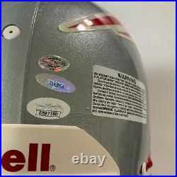 Tom Brady Autographed Patriots Full Sized NFL Football Helmet Tristar & Jsa Coa