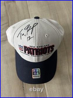 Tom Brady Autographed Patriots Hat