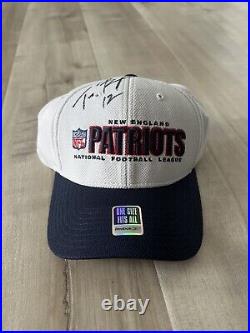 Tom Brady Autographed Patriots Hat