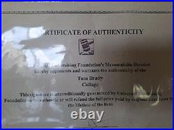 Tom Brady Autographed Patriots Photograph Professionally Framed Withcoa