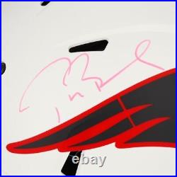 Tom Brady Autographed (Pink) Authentic Patriots Lunar Helmet Fanatics LE 6