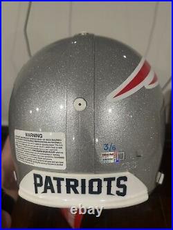 Tom Brady Autographed Proline Helmet With Inscription LE 3/6