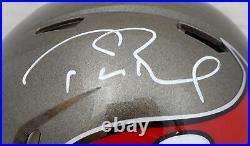 Tom Brady Autographed Signed Buccaneers Full Size Speed Helmet Fanatics 193860