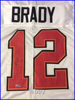Tom Brady Autographed Signed Jersey withCOA