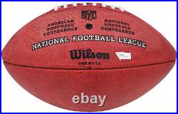 Tom Brady Autographed Signed NFL Leather Football Patriots Fanatics Holo 202346