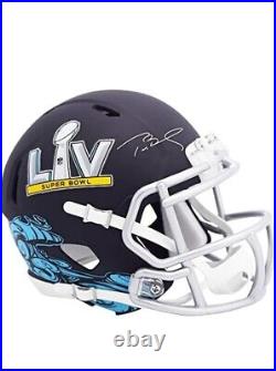 Tom Brady Autographed Super Bowl Helmet Tampa Bay Buccaneers