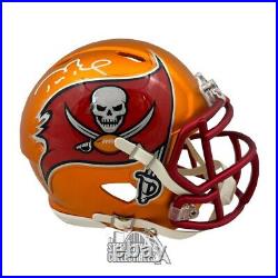 Tom Brady Autographed Tampa Bay Blaze Mini Football Helmet Fanatics