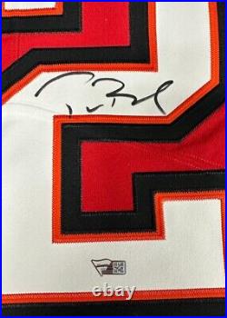 Tom Brady Autographed Tampa Bay Buccaneers Red Nike Elite Jersey Fanatics