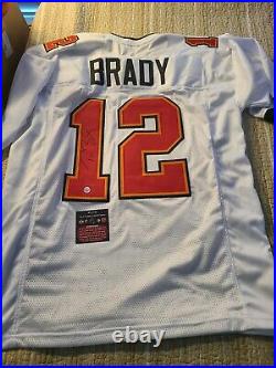 Tom Brady Buccaneers Signed Autographed Jersey With COA, Elite