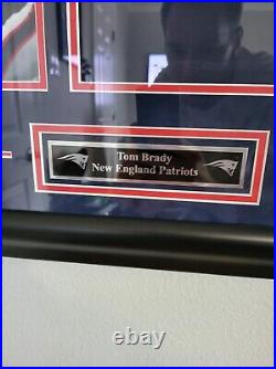 Tom Brady Field of Dreams/Fanatics Professionally Framed Autographed Jersey