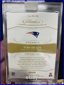 Tom Brady Flawless Auto True 1/1 One Of One Super Bowl Auto Patriots! Impeccable