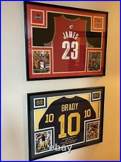 Tom Brady Framed Autographed Michigan Jersey LE 2/10 TRISTAR/STEINER RARE SIGN