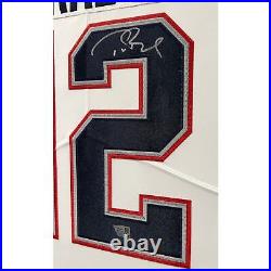 Tom Brady Framed Signed Jersey Fanatics New England Patriots Autographed