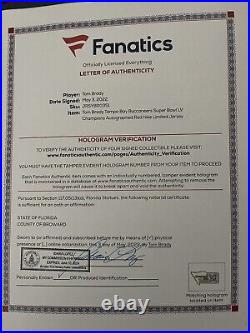 Tom Brady GOAT Tampa Bay Bucs Autographed Jersey Fanatics Authenticated