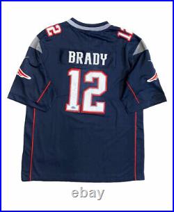 Tom Brady Hand Signed Autographes Jersey Size XXL COA