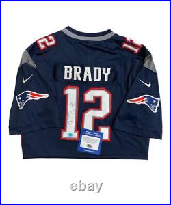 Tom Brady Hand Signed Autographes Jersey Size XXL COA