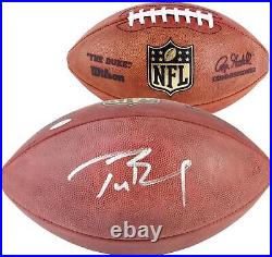Tom Brady NFL New England Patriots Autographed Pro Football