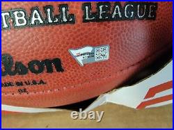 Tom Brady New England Patriots Autographed Duke Game Football Buccaneers NFL