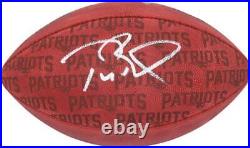 Tom Brady New England Patriots Autographed Duke Showcase Football