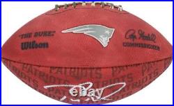 Tom Brady New England Patriots Autographed Duke Showcase Football